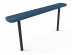 Perforated Steel Traditional Rectangular Bench without Back